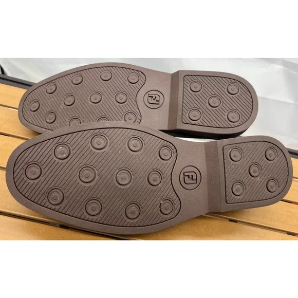 NEW! FootJoy Loafers 11 M Gray Suede Penny Loafers Classic Slip-on FJ Golf - Picture 8 of 10